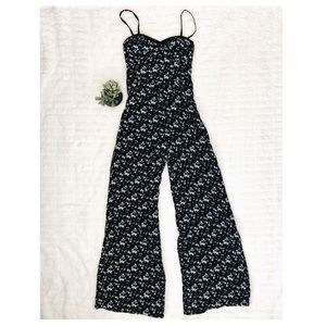 🦋 Chic Floral Bustier Jumpsuit w/ POCKETS! 🦋